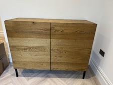 Solid Prime Oak Cabinet