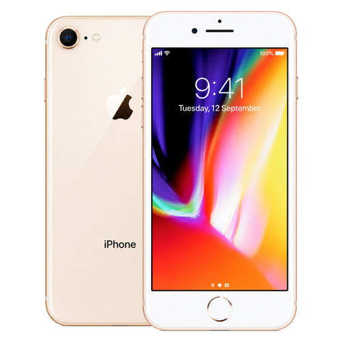 Apple iphone 64gb - 8, gold
