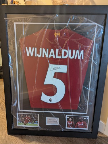 Signed wijnaldum framed - signed,