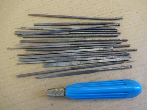 Needle files and - , handle