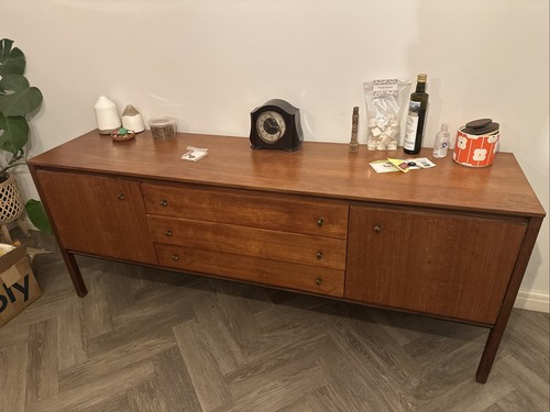 Plan wooden sideboard 1960s - wooden,