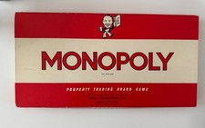 Vintage 1960s MONOPOLY board