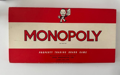 Vintage 1960s monopoly - vintage,