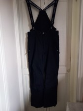 Schoffel Mens Black Salopettes