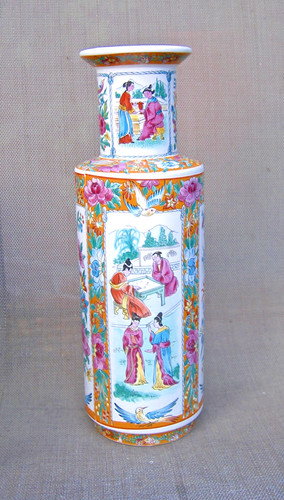 Vintage tall oriental canton - oriental,