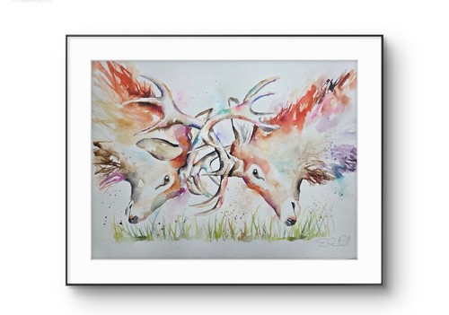 Original watercolour painting - original,