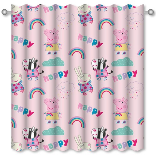Peppa pig storm curtains - peppa,
