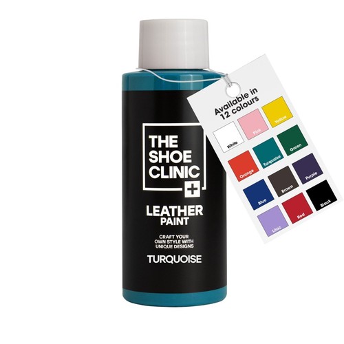 Flexible leather shoe paint - leather,