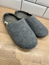 Gumbies Outback Grey Slippers - Heavy Duty High Quality - UK Size 13 (M)