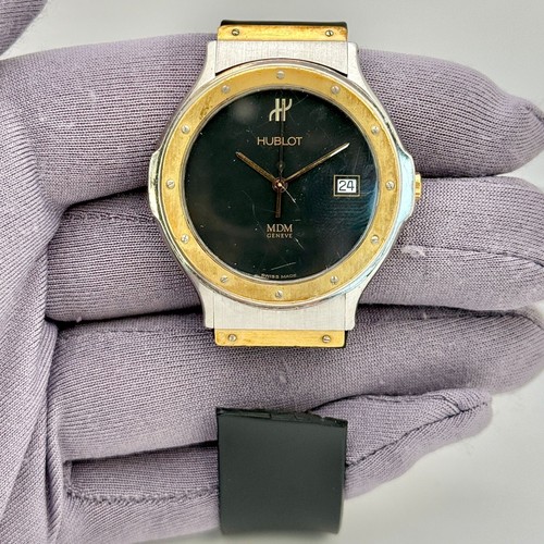 Hublot mdm classic quartz 35mm - hublot,