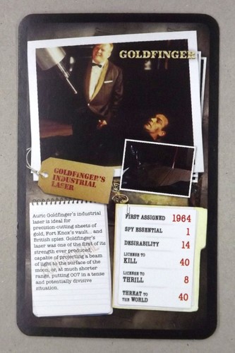 Card james bond 007 - james,