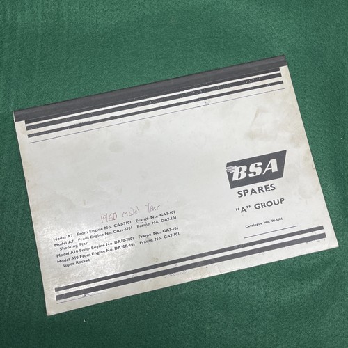 Bsa a10 1960 replacement - a7,