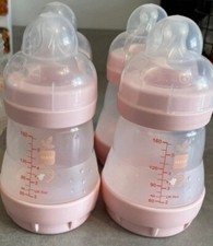 4x mam Bottles Pink 160 Ml