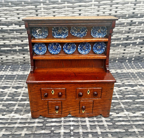 Decorative folk art miniature - decorative,