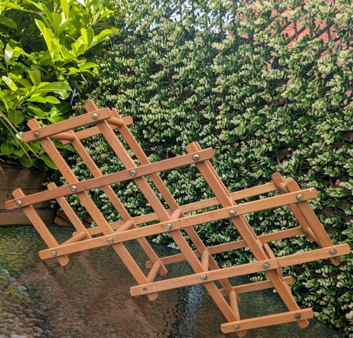 Vintage wine rack - vintage, wood