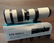 Andoer Super Telephoto Zoom Lens 420-800mm For All SLR Camera's