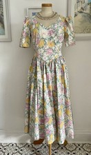 Vintage 70s dress satin cotton - satin,