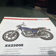 Yamaha xs250se dealer brochure - yamaha,