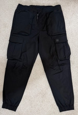 Men’s ZARA Black Nylon Cargo