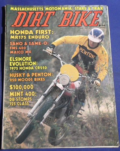 Dirt bike magazine - dirt,