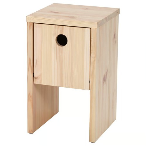 Ikea 2026 pine bedside - pine,