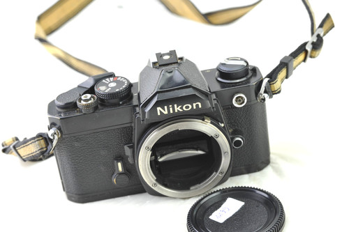 Nikon 35mm slr camera - nikon, fm