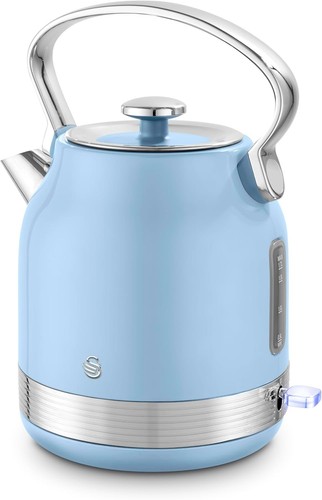Swan retro blue - retro, traditional