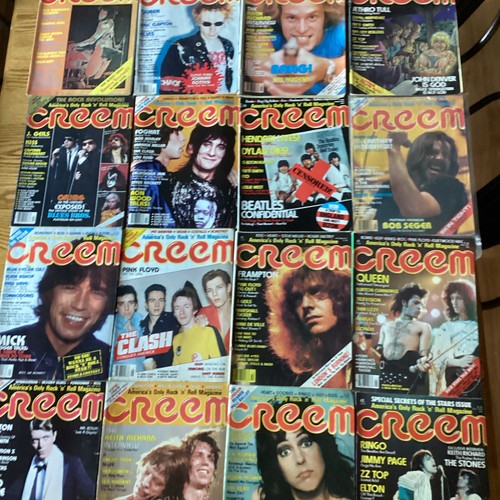 Creem magazines vtg 1970s - creem,