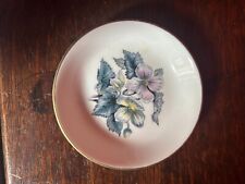 royal worcester fine bone china small trinket pin dish blue floral design