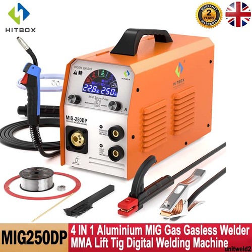 5in1 mig welder aluminium 250a - mig,