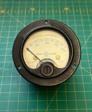 VINTAGE GE PANEL METER DC