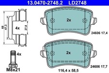 Disc Ceramic Brake Pad Set