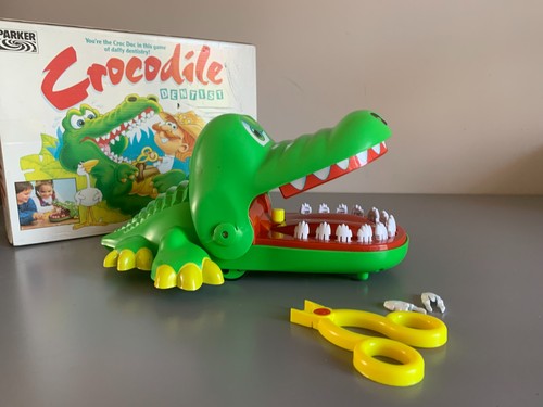 Crocodile dentist game 1990s - crocodile,