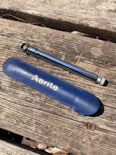 Vintage tyre pressure gauge - tyre,