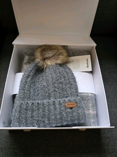 Barbour saltburn tartan - tartan, beanie