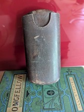 Vintage Leather Brown Cigar Case - Been In The Family  Some Time - Clearing Out