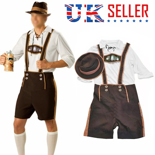 Mens oktoberfest lederhosen - mens,