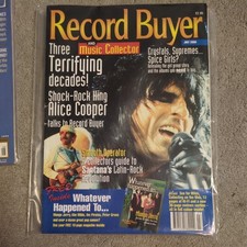 Record Buyer & Music Collector Mag - Issue 1(July 2000) - Alice Cooper cover