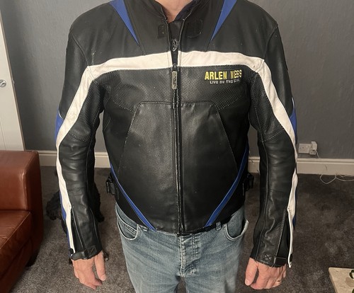 Arlen ness black leather - black,
