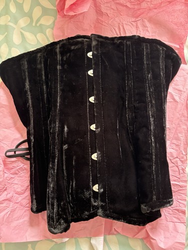 True corset layla velvet - true,