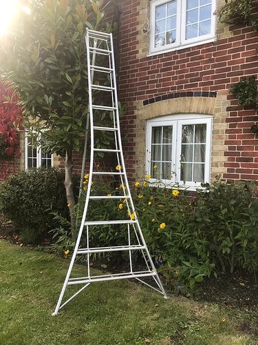 Aluminium tripod ladder - aluminium, 1
