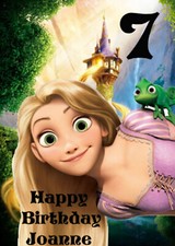 Personalised Tangled Card