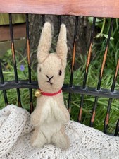 Teddy Bear Rabbit Bunny Cute 6.5" c1930/40's - Old Antique -  likely Chad Valley