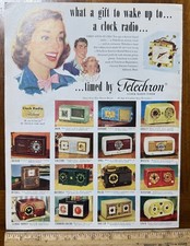 Vintage mad print ad Telechron