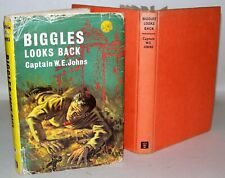 Captain W.E. Johns, Biggles Looks Back, 1st Edition 1st Printing, Hardback 1965