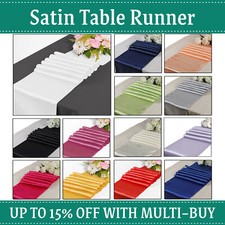 12"x 108" Satin Table Runners