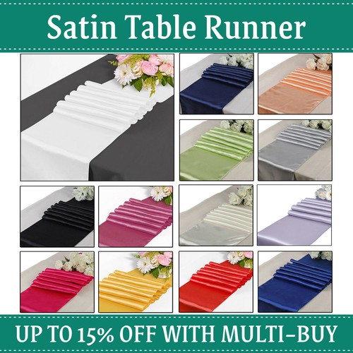 108 satin table runners - 108",