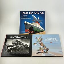 Philatelic British Transport , Celebration Of Britain & Railway Heritage Books