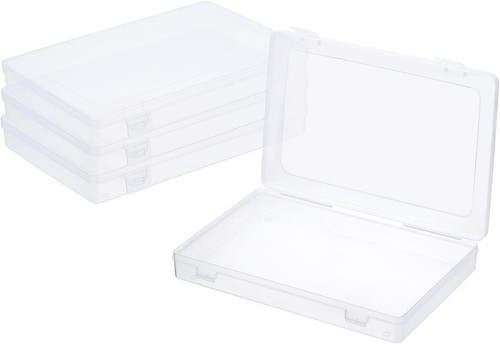 4pcs 9x6x1 2inch - 9x6x1.2inch, clear