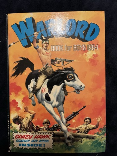Warlord book for boys 1984 - warlord,